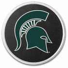Michigan State University 1 Oz Silver Colorized Round  in Tep 