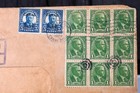 1929 Panama Canal Zone Balboa Heights Registered Cover Gorgas Block   njl030605 