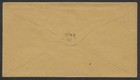 1872 2-ring  21  Cancel On Goderich Ont To Clinton Cover  37 3c Sq Rose Red
