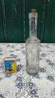 Antique Glass Bottle French Olive Oil  Bess  de Bessede Fils Marseille Original 