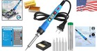 Efficient 80w Soldering Kit With Adjustable Temp  Ideal For Crafting   Repairs