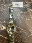 Michael Kors Lexington 36mm Steel Green Floral Dial Ladies Quartz Watch Mk2811