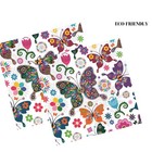 2 Paper Napkins For Decoupage - Butterfly Tulips Summer - Two  Single Napkin