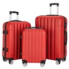 3pcs 20 24 28  Rolling Luggage Travel Set Bag Abs Trolley Suitcase Storage Box