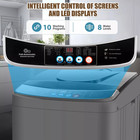 20lbs Portable Washing Machine Washer And Dryer Combo With Drain Pump For Dorms