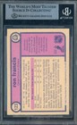 1982 O-pee-chee 123 Ron Francis Signed Autographed Rookie Card Bgs Verified