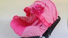 New Adorable Infant Car Seat Cover Canopy Cover Fit Most Seat Hot-pint