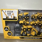Cat Construction Site Mega Set Diecast Crane Excavator Dump Truck