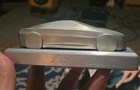 Jaguar Xf Aluminum Sculpture Art Concept Car Model Ian Stuart Callum Autographed