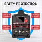 135a Flux Core Mig Welder 110v 3-in-1 Mig arc lift Tig Welding Machine Igbt