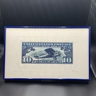 Original Mark Brown Ap Artist Proof Block Print U s  Post Office Stamp Mail