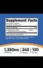 Nutricost Fenugreek Seed 675mg  240 Capsules - Gluten Free   Non-gmo