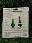 Vintage Beadery Holiday Time Beaded Ornament Kit-mini Trees 2 25  Makes 24