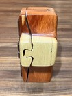 Hand Carved Wooden Cross Puzzle Box  Jesus  Secret Compartment