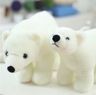 White Polar Bear 14 Inch Stuffed Animal Plush Toys Toddler Doll Kids Gifts