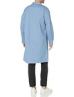 Bulwark Men s Fr Flame Resistant Button Front Lab Coat Light Blue Medium