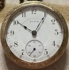 Rare Elgin Pocket Watch Gold 17 Jewels 18s