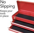 Corrugated Rubber Tool Box Liner Black Heavy Duty  1 8  X 18  X 5  Free Shipping