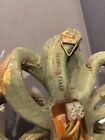 Large Pair Of Gilt Wood Candle Wall Sconces Italian Florentine Fleur-de-lis