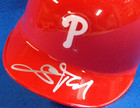Vintage Scott Rolen Autograph Riddell Mini-helmet Phillies-2002 Topps Reserve