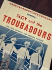 Vintage Eloy   The Troubadours Texas Country Western Booking Window Card Poster
