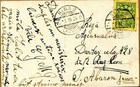 Latvia 1926 Birthday Postcard W riga 2 Cancel