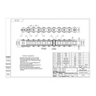  80 Roller Chain X 10 Feet   2 Connecting Links   Same Day Expedited Shipping
