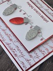 Stampin    Up Christmas Card Kit - Making Spirits Bright  Lights  Foil And Glitter