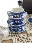 Vintage  Made In Japan Blue Willow 24pc Child s Tea- W  Vintage Treasure Chest
