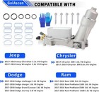 Upgraded Full Aluminum Oil Cooler Oil Filter Housing for Dodge Charger Durango C