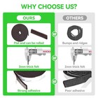 Felt Strips With Adhesive Backing  Adhesive Felt Strips  2 Felt Rolls Pack 1    