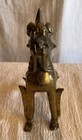 Burmese Bronze Chinthe  temple Guardian Lion 