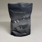 Slidebelts Black Leather Belt Strap  without Buckle 
