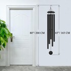 65 Inch Large Wind Chimes For Outside Deep Tone Memorial Gift Porch Garden Decor