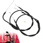 41 3  Throttle   Idle Cable Kit For 2000-2006 41 3   touring   Softail  Black