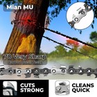 55 Inch High Limb Rope Saw Dual Sided Pocket Chainsaw Tree Cutting Tool