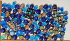 100 Plus Assorted Handcrafted Dichroic Glass Cabochons lot jewelry Making coe 90
