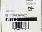 New Lot Of 5 Hubbell 5173-0 Single Gang Blank Cover Outdoor Wet Locations