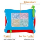 16pc Mini Magnetic Drawing Board  4-colors Travel Size Erasable Doodle Magna    