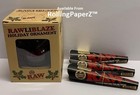 Raw Papers Rawliblaze Bubbler Ornament Plus 18 Raw Black Classic 1 1 4 Cones
