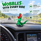 Wobble Lizard Figurine Meme Design Spring Green Lizard Toy For Bikes Office 2026