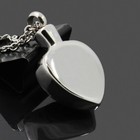 New  dad  Heart Urn Necklace For Ash Cremation Jewelry Keepsake Memorial Holder