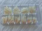 Nena s Long Stiletto Nail Tips  Half Cover  Natural Color  Pick   