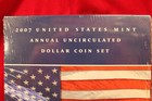 2007 United States Mint Annual Uncirculated Dollar Coin Set  6- Coin Set  