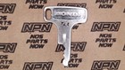 Nos Honda Oem Ignition Switch   Lock Key Ward Cut Double Groove T9645