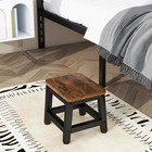 Wooden Step Stool For Adults And Kids  Step Stool For High Bed With Non-slip    