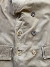 Wwii British Navy Reefer Jacket 1945 Vintage Deck Scarce