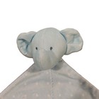 Carters Child Of Mine Elephant Lovey Baby Blue White Polka Dots Security Blanket