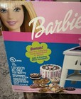 Vtg 2000 Mattel Barbie Bake With Me Oven With Accessories Box Works Very Good 