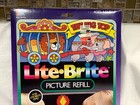 Vintage 1988 Lite Brite Big Top Picture Refill Sheets-new-sealed-rare